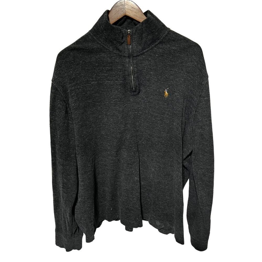 Polo By Ralph Lauren Gray Pullover Size XL